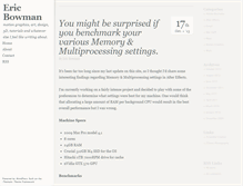 Tablet Screenshot of ericsbowman.com